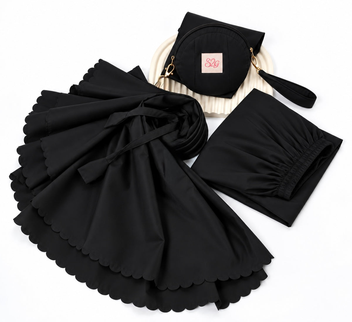 Classic Black Prayer Set