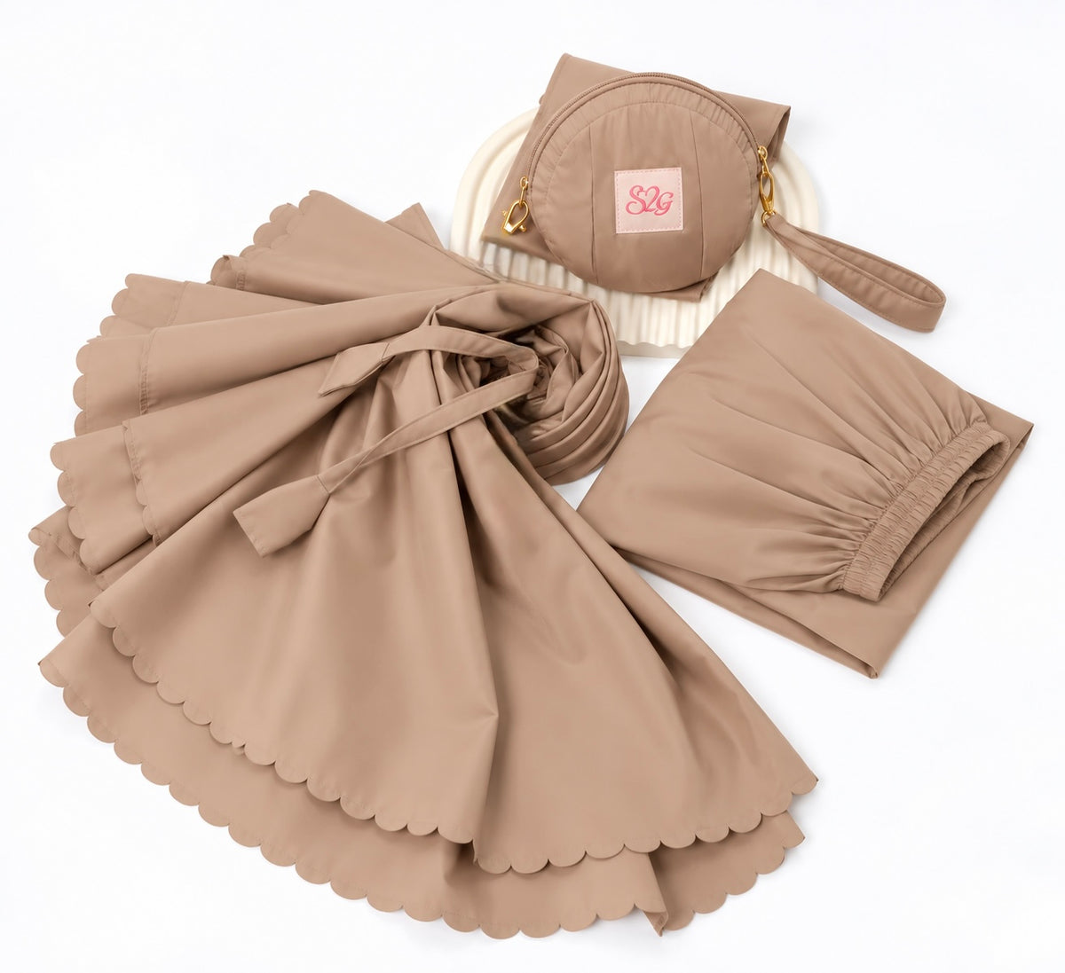 Warm Beige Prayer Set